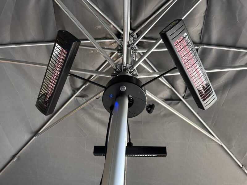 3KW Tri Parasol Heater With Remote Control – Bild 7