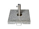 70kg Grauer Granit Sonnenschirm Basis mit Standard Rohr