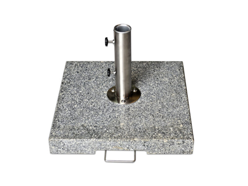 70kg Grauer Granit Sonnenschirm Basis mit Standard Rohr