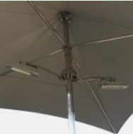 parasol heaters